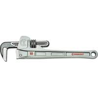Cl&eacute; pour tuyau &agrave; m&acirc;choires &eacute;troite, Cap des m&acirc;choires 1-9/10", Longueur 10", Fini Rev&ecirc;tement en poudre, Prise Aucune Trail Hammer and Bolt