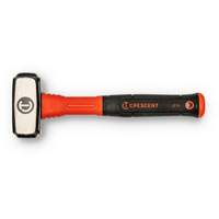 Drilling Hammer, 2 lbs., Cushion/Fibreglass Handle, 4" L Trail Hammer and Bolt