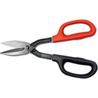 Cisaille de ferblantier droite, Longueur de coupe de 2", Coupe Droit Trail Hammer and Bolt