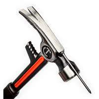Demo Hammer, 22 oz., Solid Steel Handle, 16" L Trail Hammer and Bolt