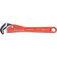 Cl&eacute; pour tuyau acier auto-ajustable, Cap des m&acirc;choires 1-1/2", Longueur 12", Fini Rev&ecirc;tement en poudre, Prise Non-ergonomique Trail Hammer and Bolt