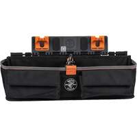 Module pour grande poche avec crochet en S Bucket Work Centre, Nylon, 3 pochettes, Noir/Orange Trail Hammer and Bolt