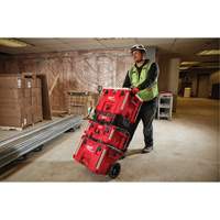 Boîte &agrave; outils sur roues PACKOUT, 18" x 22" x 19-1/2", Noir/Rouge Trail Hammer and Bolt