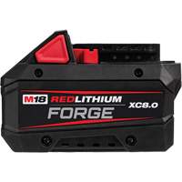 REDLITHIUM FORGE XC8.0 Battery Pack, Lithium-Ion, 18 V, 8 Ah Trail Hammer and Bolt