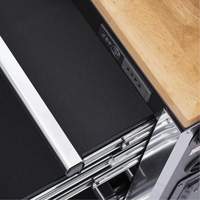 HDRC5212 Armoire mobile de s&eacute;rie HD, 12 tiroirs, 51-1/4" la x 21" p x 40-3/10" h, Noir Trail Hammer and Bolt