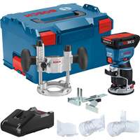Ensemble de toupie &agrave; paume sans balai Colt avec bloc-pile CORE18V 4 Ah & base de plongeur Trail Hammer and Bolt