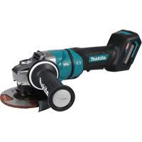 XGT Brushless Angle Grinder with Paddle Switch, 5", 40 V, 11000 RPM Trail Hammer and Bolt