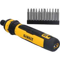 14-Piece Cordless Screwdriver Set with FLEXDRIVE Control, 4 V, 44 in-lbs/5 Nm Max. Torque Trail Hammer and Bolt