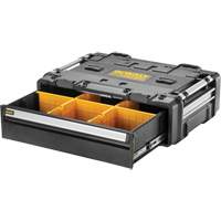 Tiroir 2.0 DXL TOUGHSYSTEM, 30" x 21-13/20" x 9-17/20", Noir/Jaune Trail Hammer and Bolt