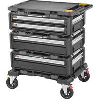 Poste de travail modulaire 5-en-1 TOUGHSYSTEM 2.0 DXL, 34" x 25-4/5" x 39", Noir/Jaune Trail Hammer and Bolt