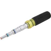 11-in-1 Pass-Through Multi-Nut Driver, 5 Pcs., Magnetic, Metric Trail Hammer and Bolt