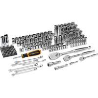 Jeu d'outils manuels pour m&eacute;canicien 90T SAE/MM avec prises 1/4", 3/8” & 1/2" Trail Hammer and Bolt