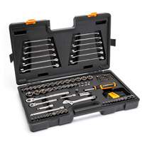 Jeu doutils de qualit&eacute; professionnelle &agrave; 72 dents, 6 pans et &agrave; prise 3/8" et 1/4" Trail Hammer and Bolt
