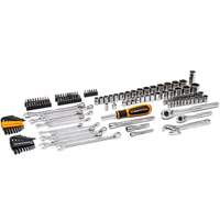 Jeu doutils de qualit&eacute; professionnelle &agrave; 72 dents, 6 pans et &agrave; prise 3/8" et 1/4" Trail Hammer and Bolt