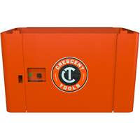 RAILWORKS Single Door Steel Security Panel Lockable Storage Trail Hammer and Bolt
