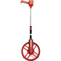 Measuring Wheel, 12"/30 cm, 9999' Range, Inches/Feet Trail Hammer and Bolt