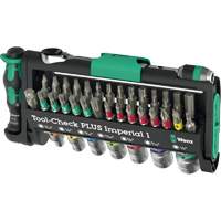 Tool-Check PLUS Imperial 1 Tool Set, 39 Pcs, 1/4" Drive Size Trail Hammer and Bolt