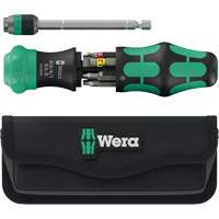 Kraftform Kompakt 26 RA-R Ratchet with Pouch, Plastic Handle Trail Hammer and Bolt