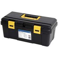 Coffre &agrave; outils portatif en plastique JPTB-19, 19" la x 9" p x 8" h, Noir Trail Hammer and Bolt