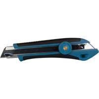 Couteau professionnel de 18 mm, Acier inoxydable, Robuste, Prise en Caoutchouc Trail Hammer and Bolt