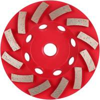 Meule boisseau diamant&eacute;e &agrave; 12 segments Turbo DIAMOND MAX Trail Hammer and Bolt