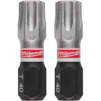 SHOCKWAVE Impact Duty Insert Bits, Torx, T-40 Trail Hammer and Bolt