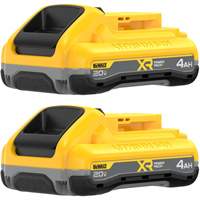MAX* XR POWERPACK Batteries, Lithium-Ion, 20 V, 4 Ah Trail Hammer and Bolt