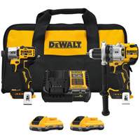 Combo 2 outils MAX XR – Perceuse &agrave; percussion 3 vitesses et visseuse &agrave; chocs, batteries XR POWERPACK*, Lithium-ion, 20 V Trail Hammer and Bolt