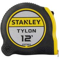 Tylon Tape Measure, 12', Imperial Graduations Trail Hammer and Bolt