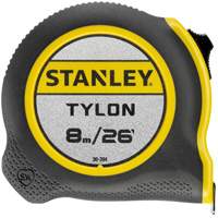Tylon Tape Measure, 26'/8 m, Imperial & Metric Graduations Trail Hammer and Bolt