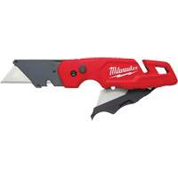 FASTBACK Folding Utility Knife with Blade Storage, Metal Handle Trail Hammer and Bolt