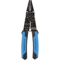 Long Nose Multi-Purpose Wire Stripper, 8-1/4" L, 10 - 20/12 - 22 AWG Trail Hammer and Bolt