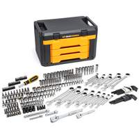 Jeu d'outils pour m&eacute;canicien dans boîte de rangement &agrave; trois tiroirs Trail Hammer and Bolt