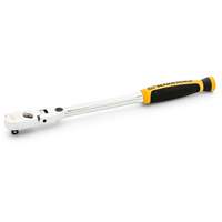 Cl&eacute; &agrave; cliquet &agrave; t&ecirc;te flexible verrouillable 120XP avec poign&eacute;e double mat&eacute;riau Trail Hammer and Bolt