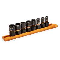 Jeu de douilles d'extraction Bolt Biter, 8 Mcx, Chocs, Prise de 1/4"/3/8" Trail Hammer and Bolt