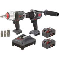 Ensemble de marteau perforateur & cl&eacute; &agrave; chocs, Lithium-ion, 20 V Trail Hammer and Bolt