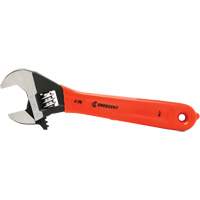 Cl&eacute; &agrave; molette, 4" lo, la max. 1/2", Oxyde noir Trail Hammer and Bolt