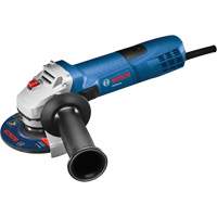 Angle Grinder, 4-1/2", 120 V, 7.5A, 11000 RPM Trail Hammer and Bolt