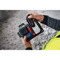 360 Connected Green-Beam Three-Plane Leveling and Alignment Laser Trail Hammer and Bolt