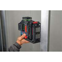 360 Connected Green-Beam Three-Plane Leveling and Alignment Laser Trail Hammer and Bolt