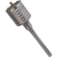 Foret-tr&eacute;pan pour marteau perforateur, 2-5/8", Profondeur de la coupe de 7" Trail Hammer and Bolt
