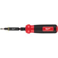 8-IN-1 Multi-Bit & Nut Driver with SHOCKWAVE Impact Duty Bits & Nut Drivers, 8-1/3" L, Cushion Grip Handle Trail Hammer and Bolt