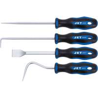 Pick & Scraper Set, 4 Pieces Trail Hammer and Bolt