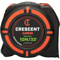 WORKHORSE NITE EYE Tape Measure, 1-1/4" x 35' Trail Hammer and Bolt