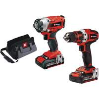 Ensemble perceuse 1/2” et cl&eacute; &agrave; chocs 1/4” sans fil, 18 V Trail Hammer and Bolt