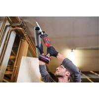 Scie alternative compacte &agrave; une main sans fil (outil seulement), 18 V, Lithium-ion Bloc-pile, 0-3000 coups/min Trail Hammer and Bolt
