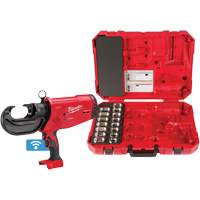 M18 FORCE LOGIC 750 MCM Crimper with #6 - 750 MCM Cu Dies Trail Hammer and Bolt