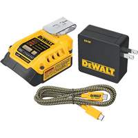 MAX*/FLEXVOLT &reg; 5 Amp USB Charging Kit, 20 V, Lithium-Ion Trail Hammer and Bolt