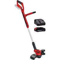 Coupe-bordure t&eacute;lescopique sans fil avec batterie 2,5 Ah et ensemble de d&eacute;part de chargeur, 12", &agrave; pile, 18 V Trail Hammer and Bolt