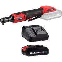Cordless Ratchet with 2.5Ah PXC Battery & Charger Starter Kit, 18 V, 3/8" Drive Trail Hammer and Bolt